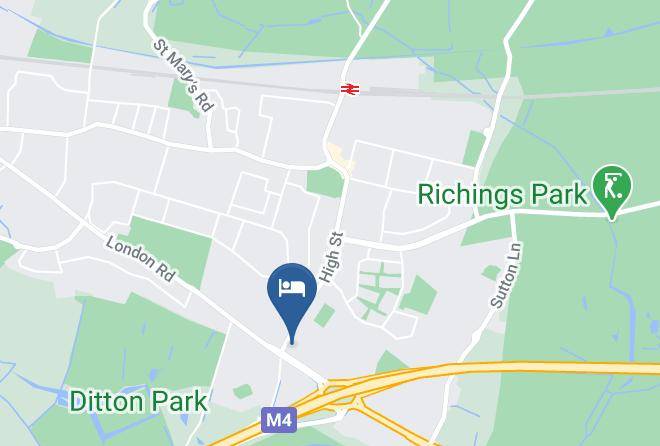 Slough - Travelodge Langley Maps