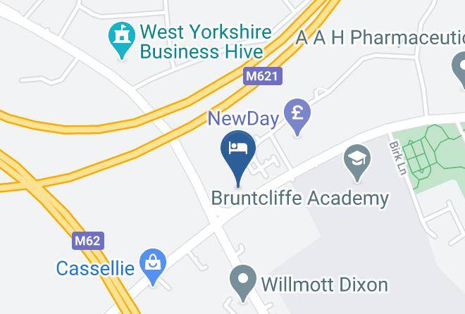 Travelodge Leeds Morley Map