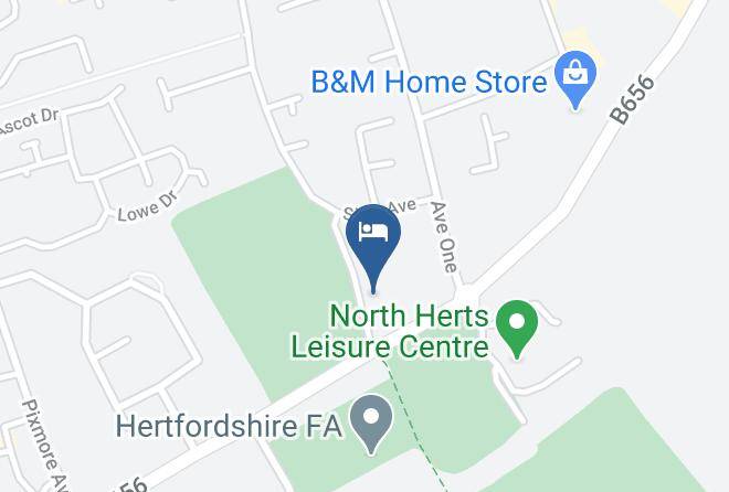 Herts - Travelodge Letchworth Garden City Maps
