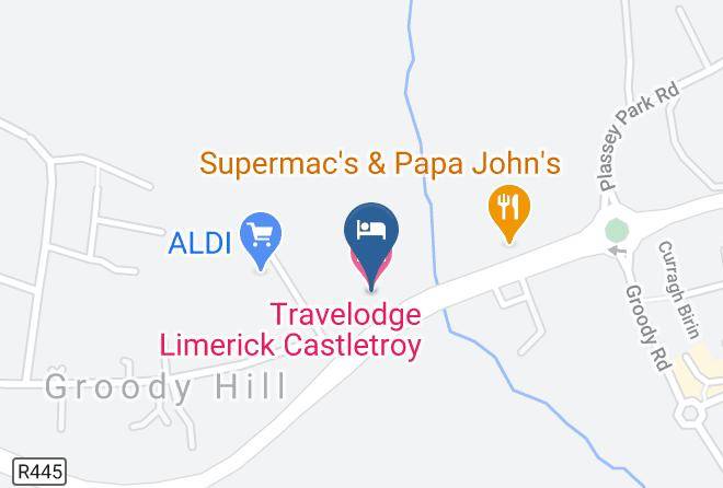 Limerick - Travelodge Limerick Castletroy Maps
