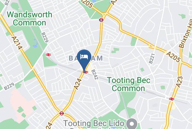 London - Travelodge London Balham Maps