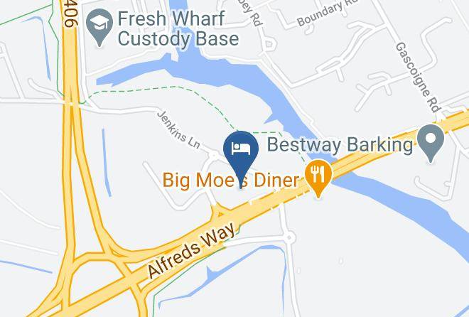London - Travelodge London Beckton Maps
