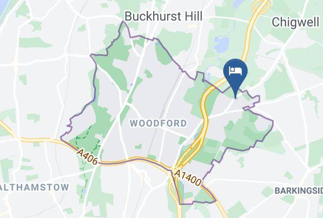 Essex - Travelodge London Chigwell Maps