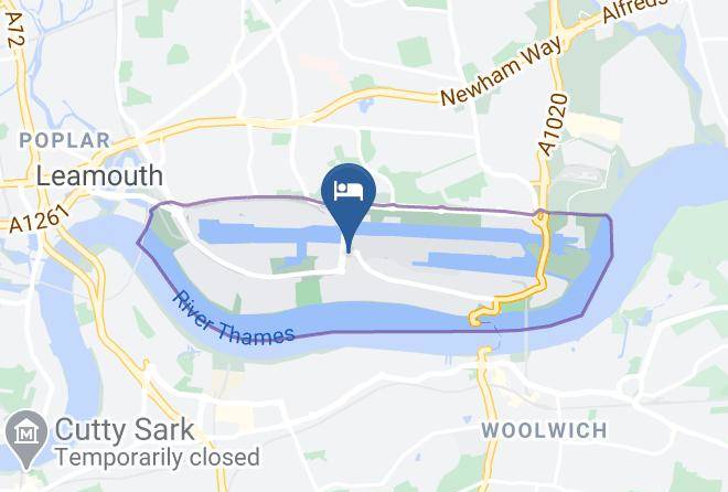 London - Travelodge London City Airport Maps