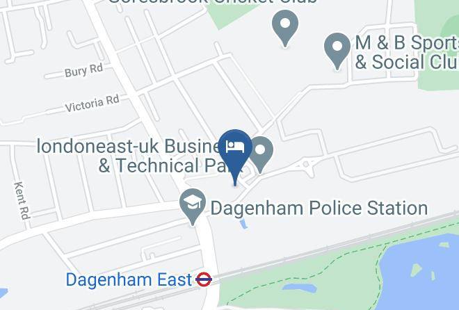 London - Travelodge London Dagenham East Maps