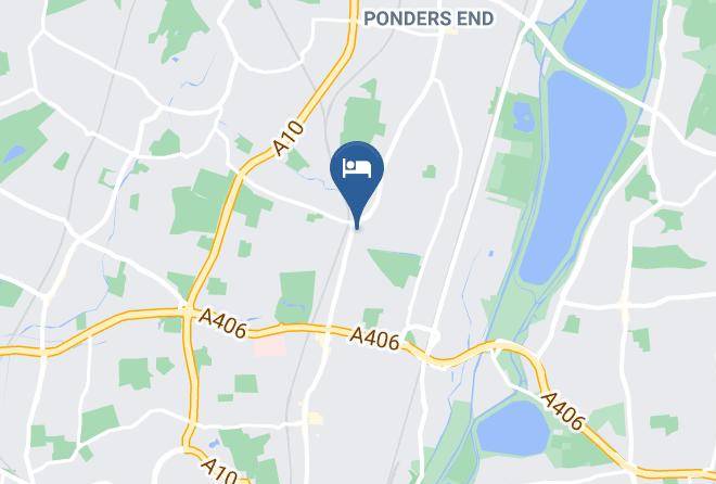 London - Travelodge London Edmonton Maps