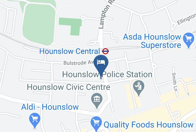 London - Travelodge London Hounslow Maps