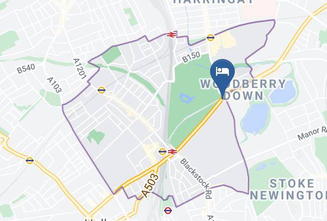 London - Travelodge London Manor House Maps