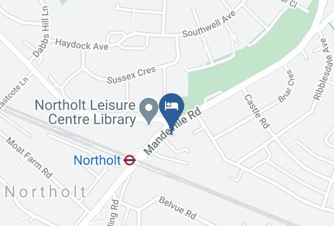 London - Travelodge London Northolt Maps