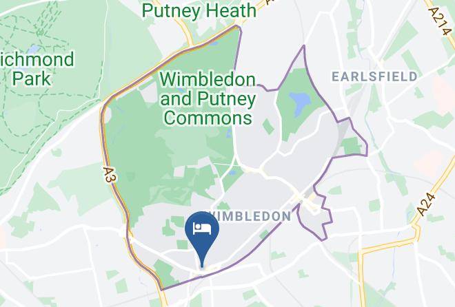 London - Travelodge London Raynes Park Maps