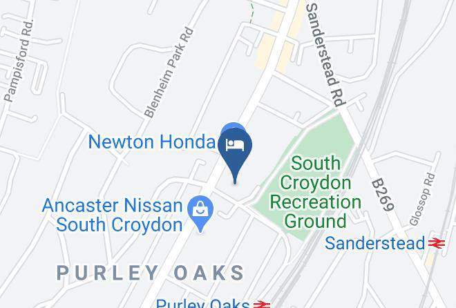 London - Travelodge London South Croydon Maps