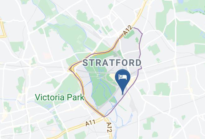 London - Travelodge London Stratford Maps