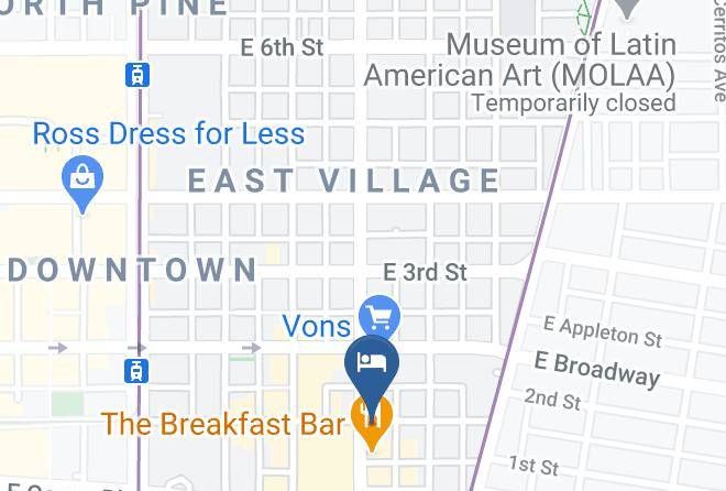 Los Angeles - Travelodge By Wyndham Long Beach Convention Center Maps