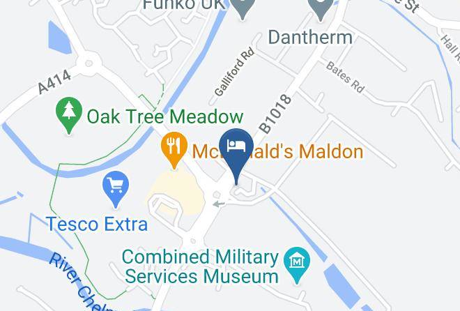 Essex - Travelodge Maldon Maps