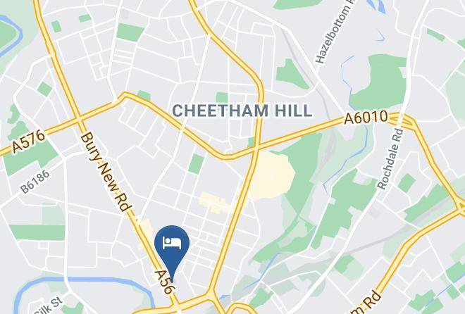 Greater Manchester - Travelodge Manchester Central Arena Maps