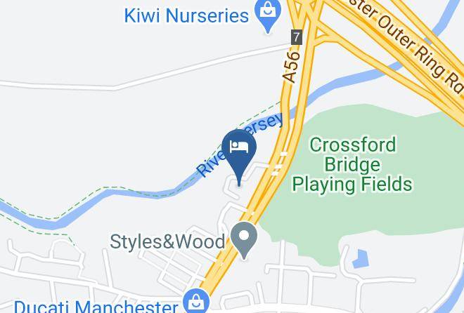 Greater Manchester - Travelodge Manchester Sale Maps