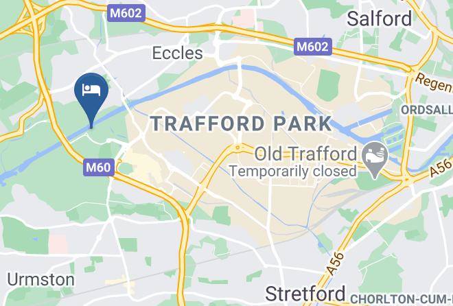 Greater Manchester - Travelodge Manchester Trafford Park Maps