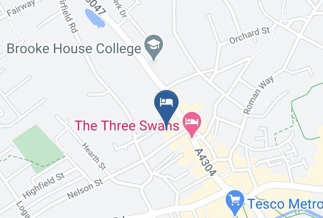 Leicestershire - Travelodge Market Harborough Maps