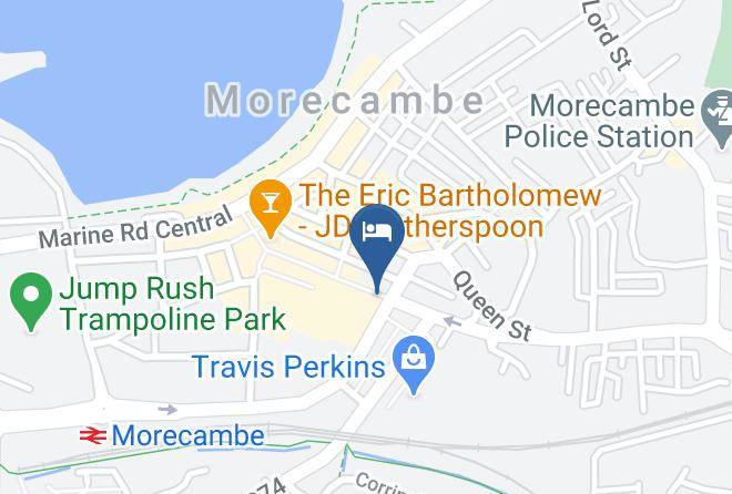 Lancs - Travelodge Morecambe Maps