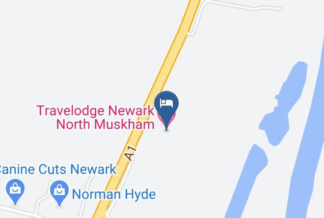 Notts - Travelodge Newark North Muskham Maps