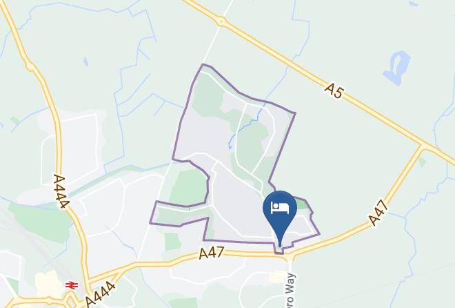 Travelodge Nuneaton Map