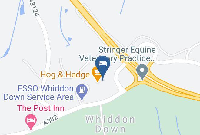 Devon - Travelodge Okehampton Whiddon Down Maps