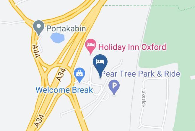 Oxon - Travelodge Oxford Peartree Maps