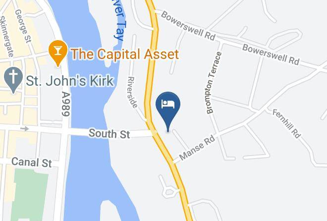 Perth And Kinross - Travelodge Perth Central Maps