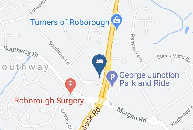 Plymouth - Travelodge Plymouth Roborough Maps