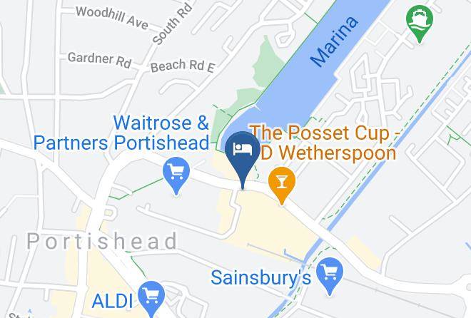 Ibis Budget Portishead Marina Map