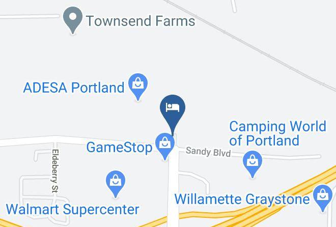 Multnomah - Travelodge Portland Troutdale Maps
