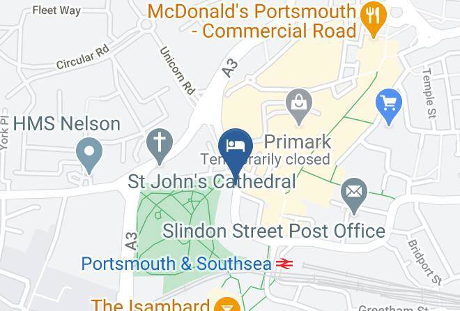 Portsmouth - Travelodge Portsmouth City Centre Maps