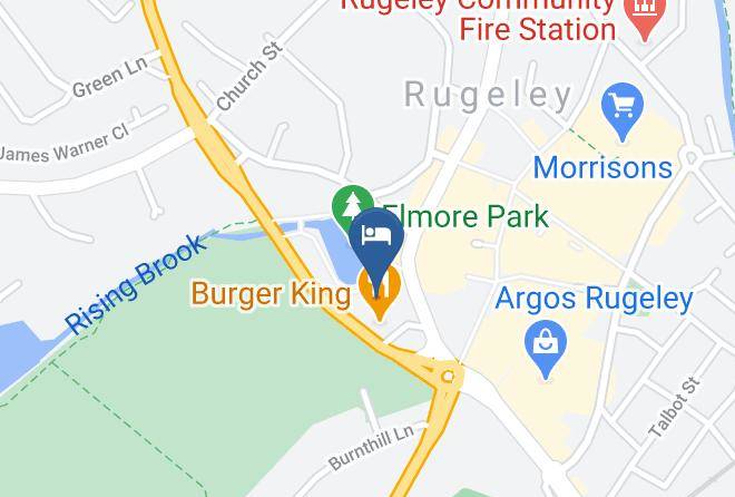 Staffs - Travelodge Rugeley Maps