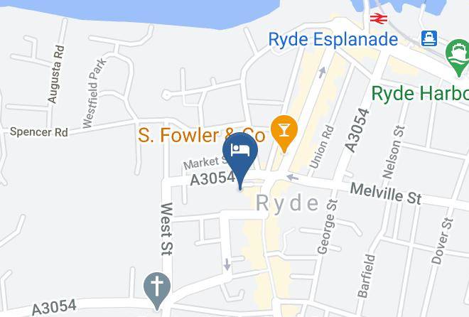 Travelodge Ryde Isle Of Wight Map