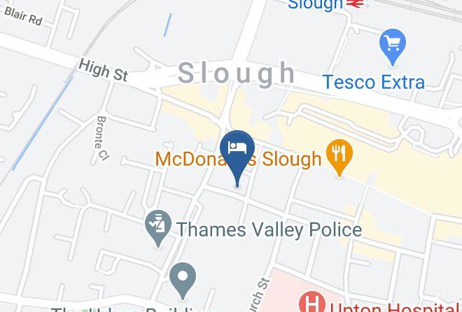 Slough - Travelodge Slough Maps