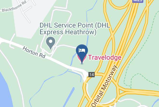 Slough - Travelodge Maps