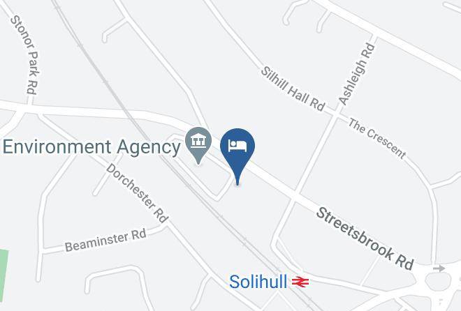Solihull - Travelodge Solihull Maps