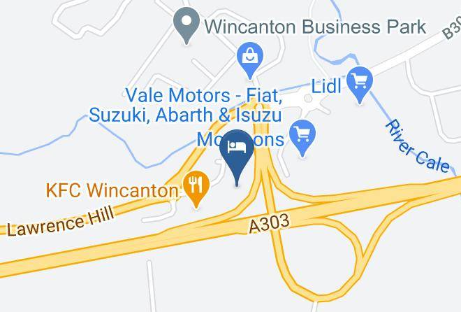 Somerset - Travelodge Wincanton Maps