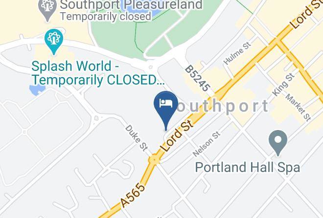 Sefton - Travelodge Southport Maps
