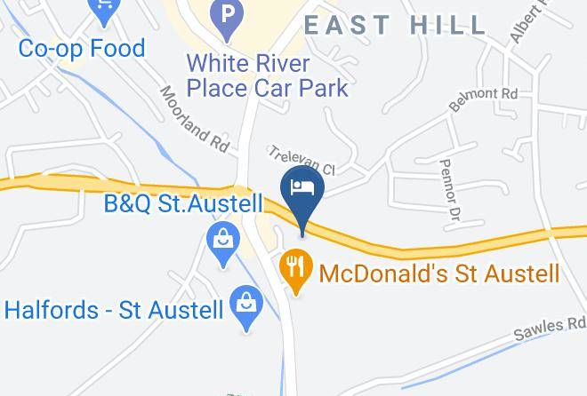 Cornwall - Travelodge St Austell Maps