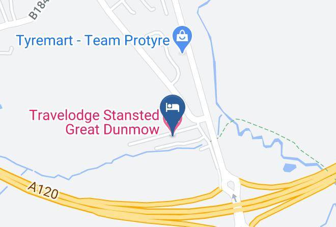 Essex - Travelodge Stansted Great Dunmow Maps