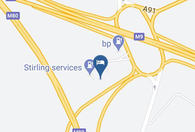 Stirling - Travelodge Stirling M80 Maps