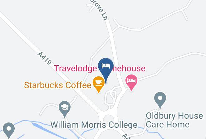 Glos - Travelodge Stonehouse Maps