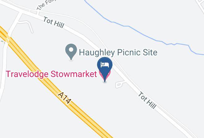 Suffolk - Travelodge Stowmarket Maps