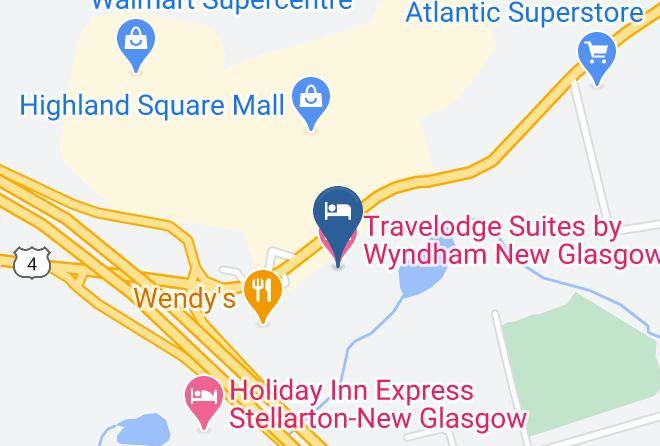Pictou - Travelodge Suites By Wyndham New Glasgow Maps