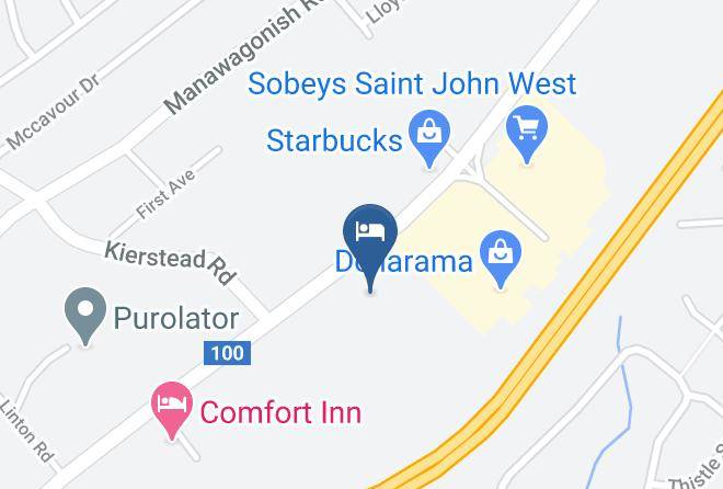 Saint John - Travelodge Suites By Wyndham Saint John Maps