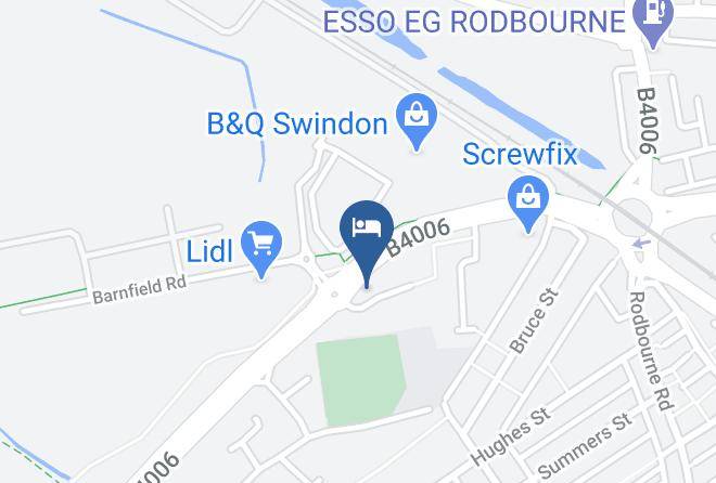 Travelodge Swindon West Map