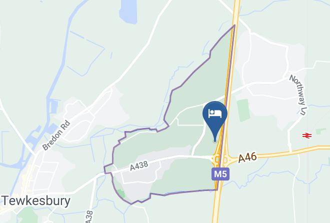 Glos - Travelodge Tewkesbury Maps