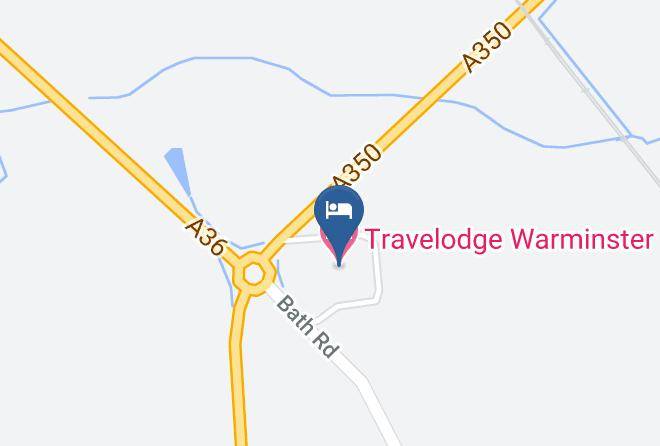 Travelodge Warminster Map