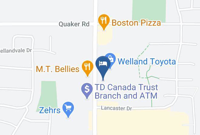 Niagara - Travelodge Welland Maps